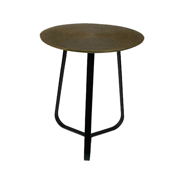 Couchtisch Kate Gold Aluminium 40 cm