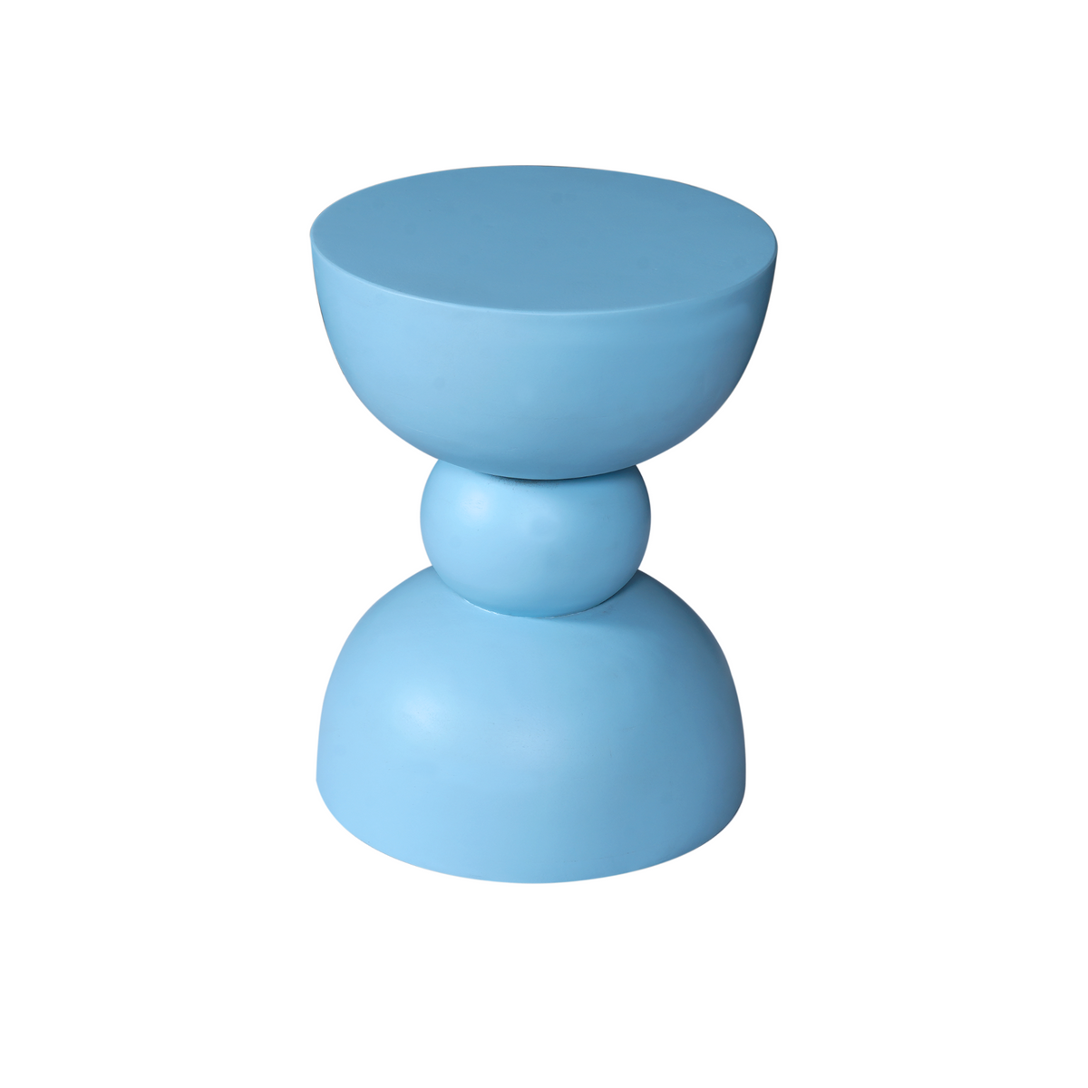 Beistelltisch Jon Blau Mangoholz 30 cm