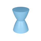 Beistelltisch Abbey Blau Mangoholz 33 cm
