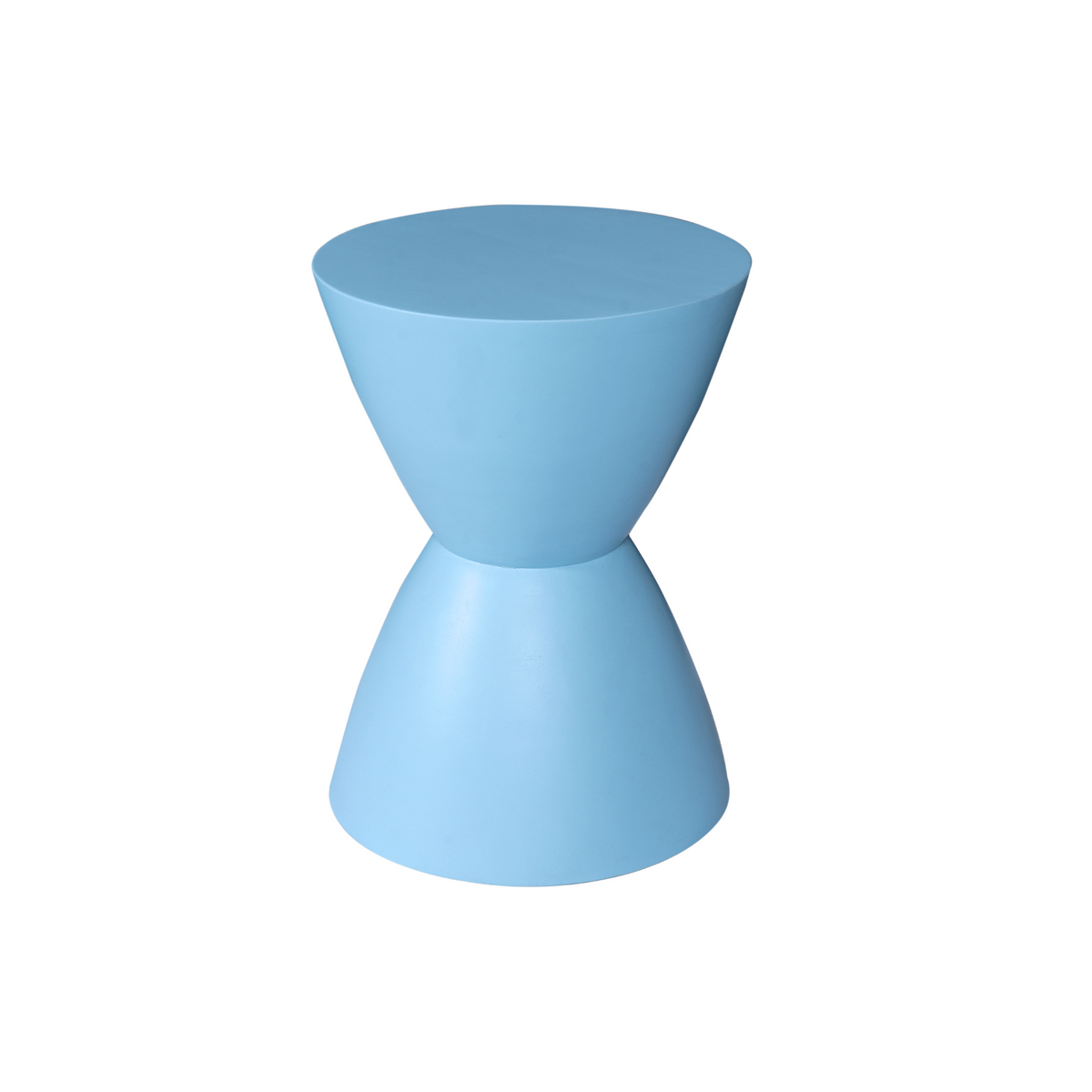 Beistelltisch Abbey Blau Mangoholz 33 cm