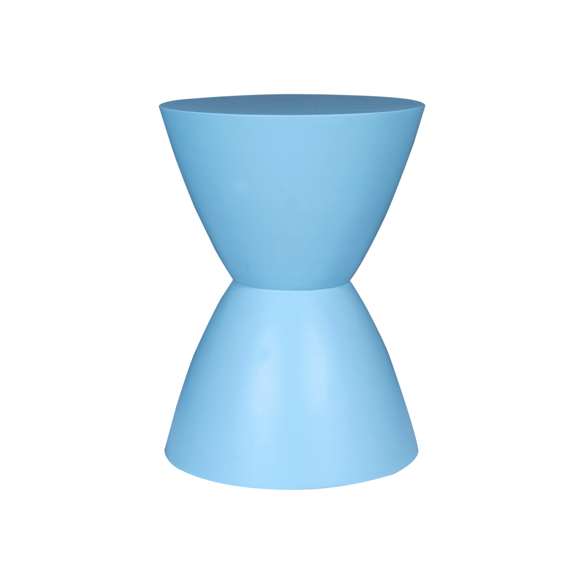 Beistelltisch Abbey Blau Mangoholz 33 cm
