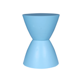 Beistelltisch Abbey Blau Mangoholz 33 cm