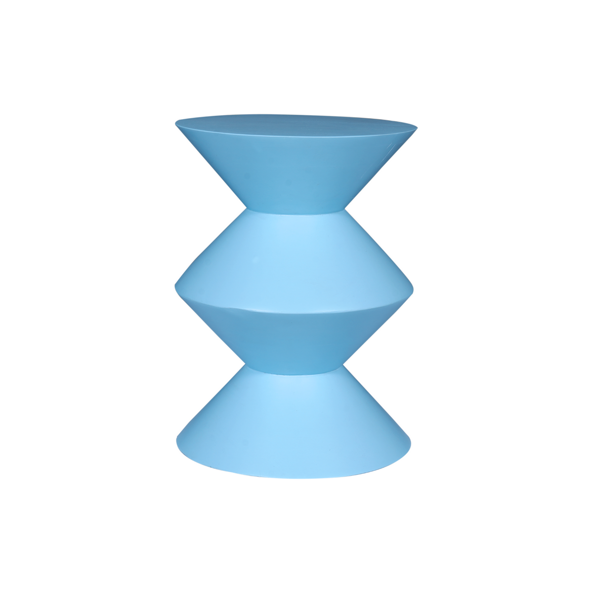 Beistelltisch Abel Blau Mangoholz 33 cm
