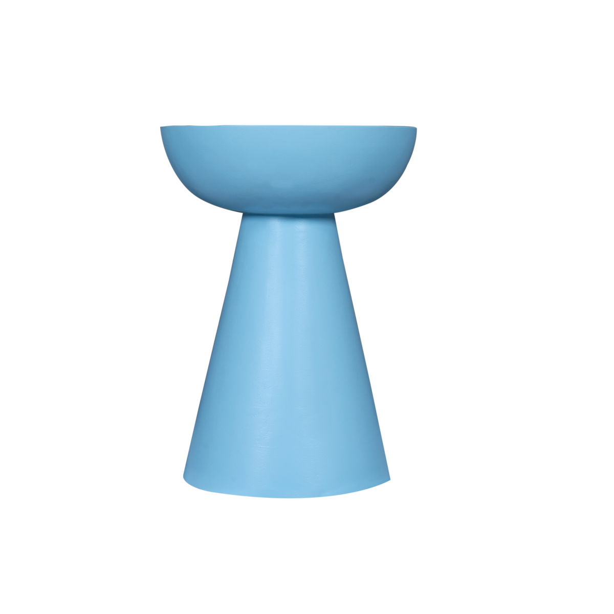 Beistelltisch Owen Blau Mangoholz 30 cm