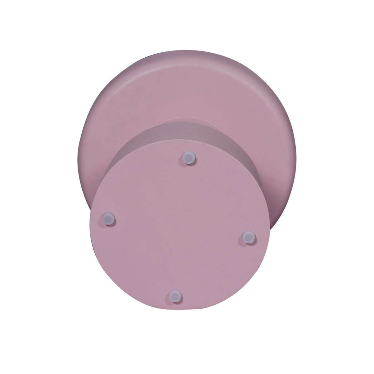 Beistelltisch Drum Rosa Mangoholz 40 cm