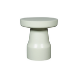 Beistelltisch Drum Grün Mangoholz 40 cm