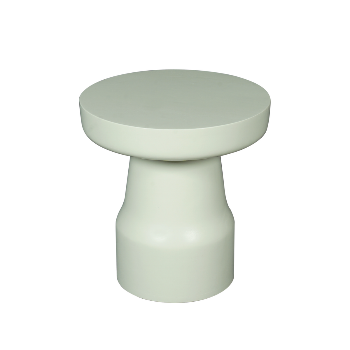 Beistelltisch Drum Grün Mangoholz 40 cm