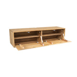 Hänge-TV-Lowboard Vision Natur Mangoholz 120 cm