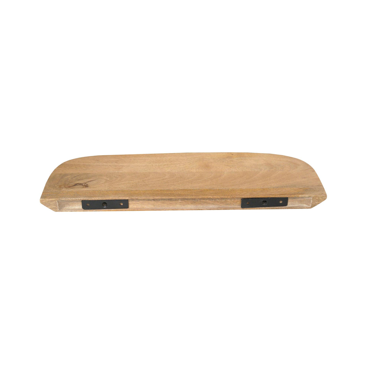 Wandregal Gusta Set mit 3 Natur Mangoholz 60 cm