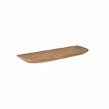 Wandregal Gusta Set mit 3 Natur Mangoholz 60 cm