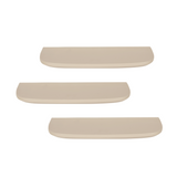 Wandregal Gusta Sand Mangoholz Set mit 3