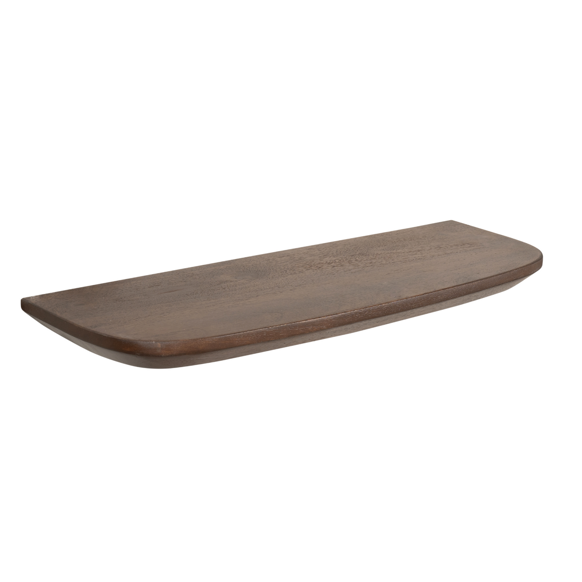 Wandregal Gusta Braun Mangoholz Set mit 3