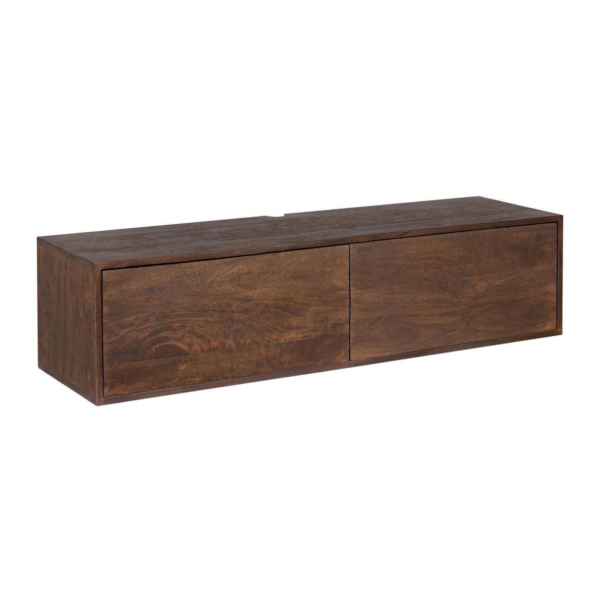 Hänge-TV-Lowboard Vision Braun Mangoholz in 4 Größen