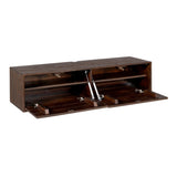 Hänge-TV-Lowboard Vision Braun Mangoholz in 4 Größen