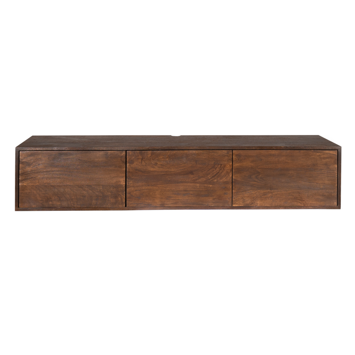 Hänge-TV-Lowboard Vision Braun Mangoholz in 4 Größen
