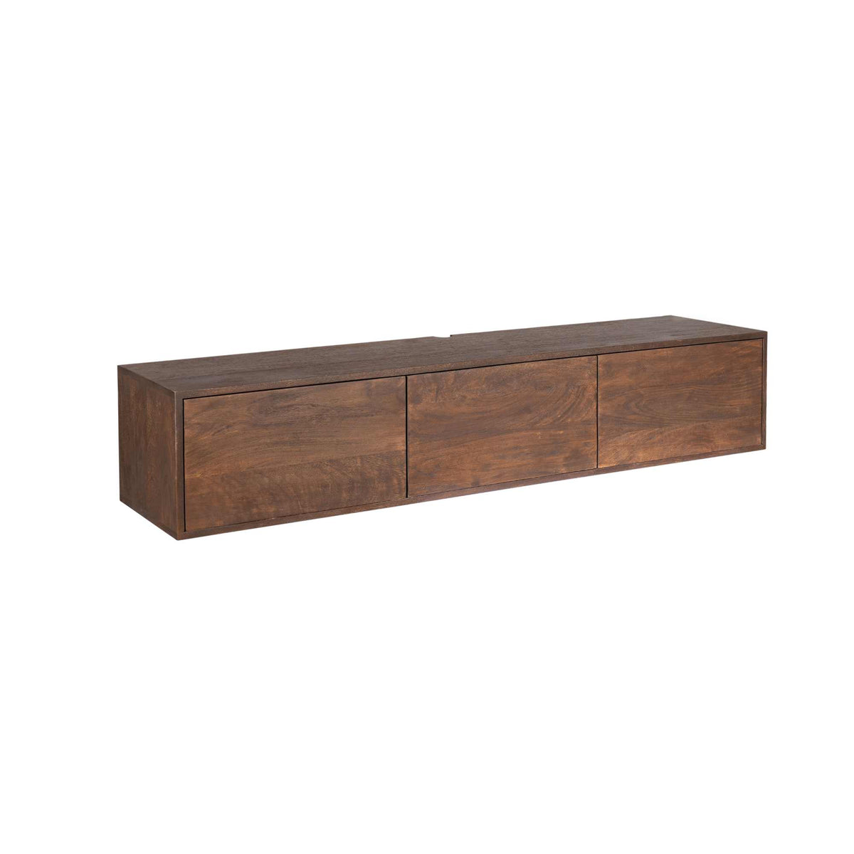 Hänge-TV-Lowboard Vision Braun Mangoholz in 4 Größen