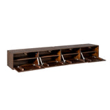 Hänge-TV-Lowboard Vision Braun Mangoholz in 4 Größen