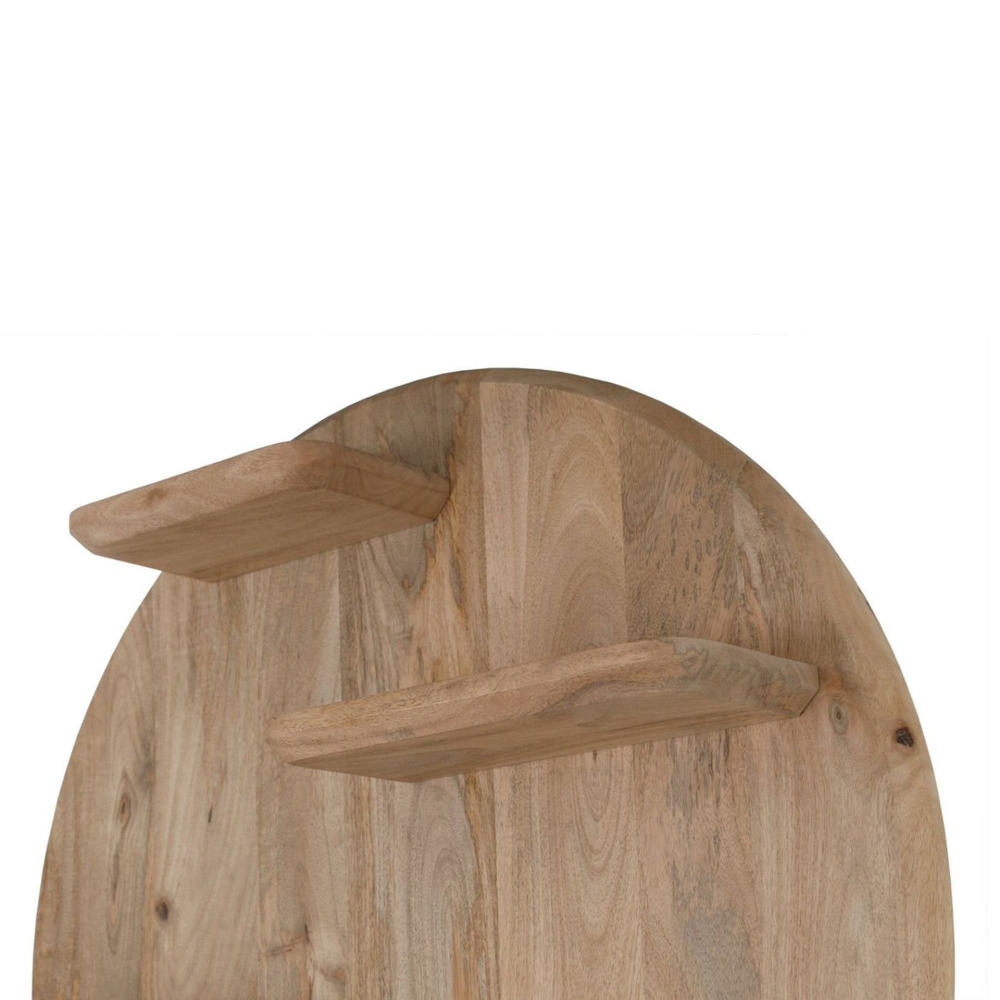 Wandregal Lena Mangoholz massiv, in 3 Farben, 75 cm
