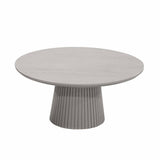 Couchtisch Solana Taupe Mangoholz in 2 Größen