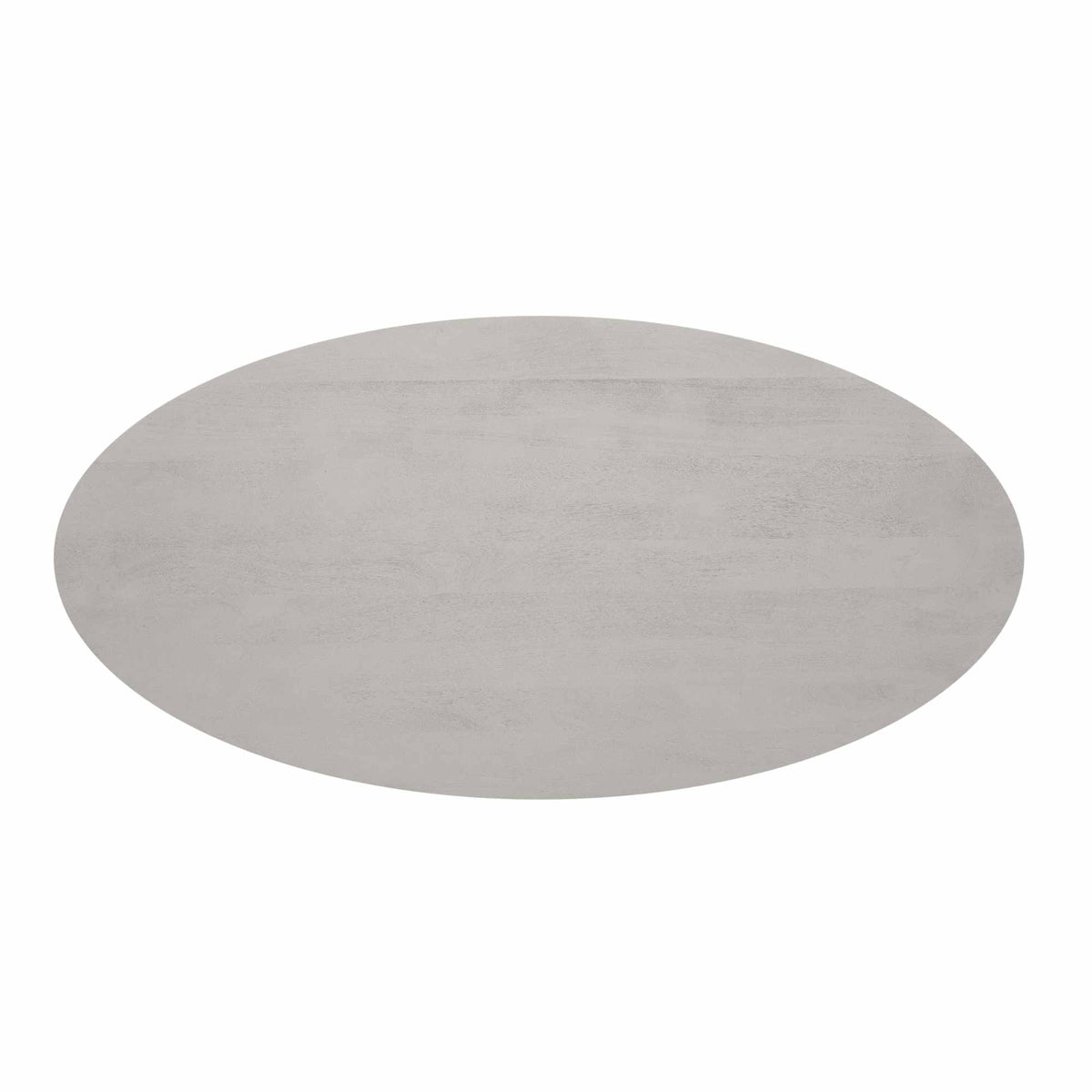 Esstisch oval Solana Taupe Mangoholz in 2 Größen