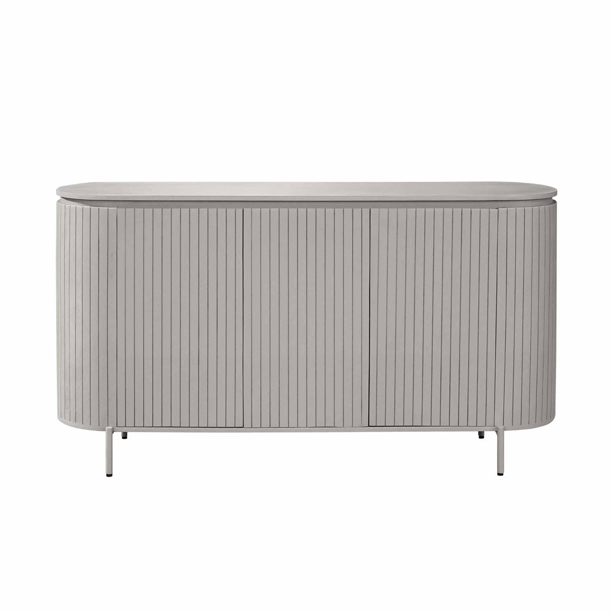 Sideboard Solana Taupe Mangoholz in 2 Größen