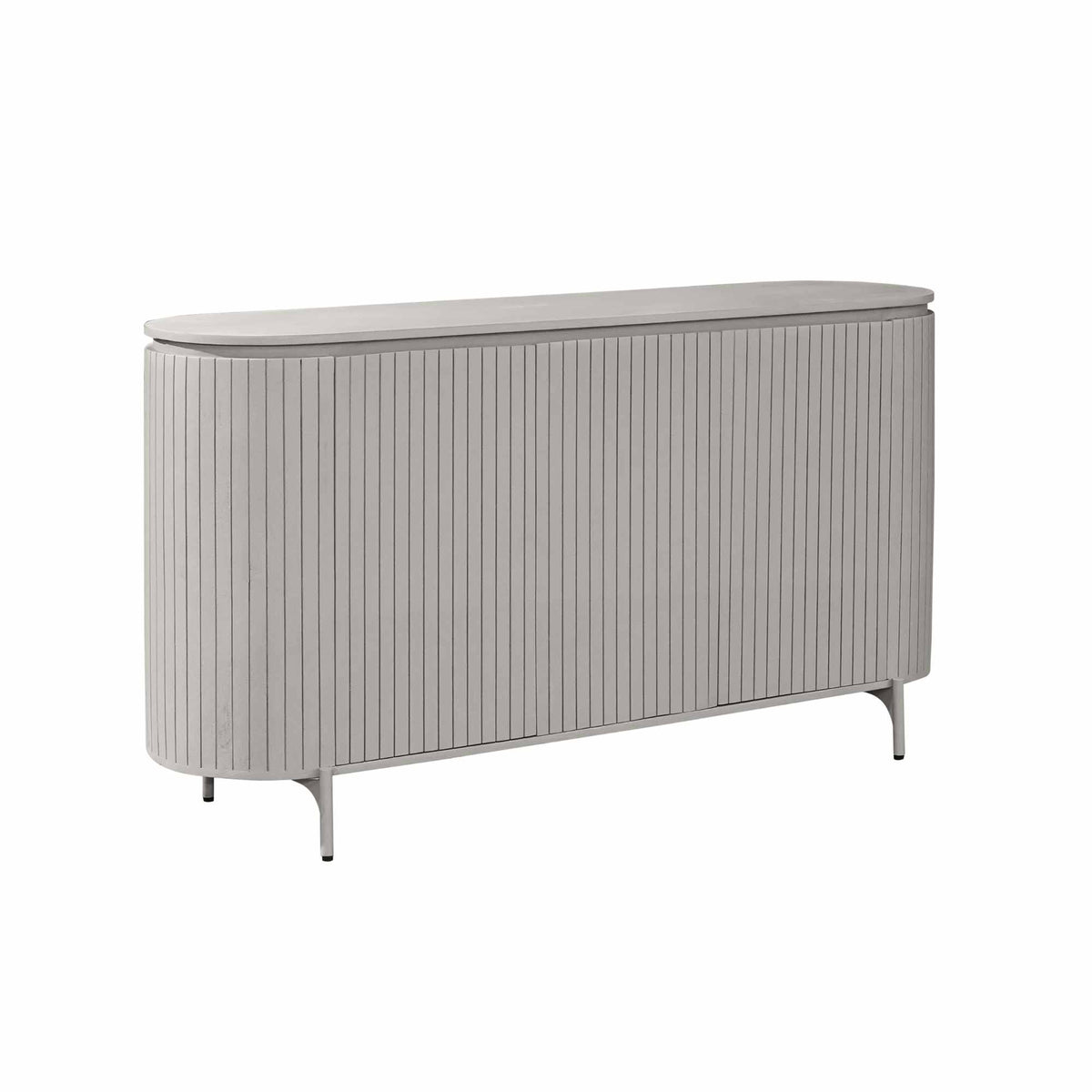 Sideboard Solana Taupe Mangoholz in 2 Größen