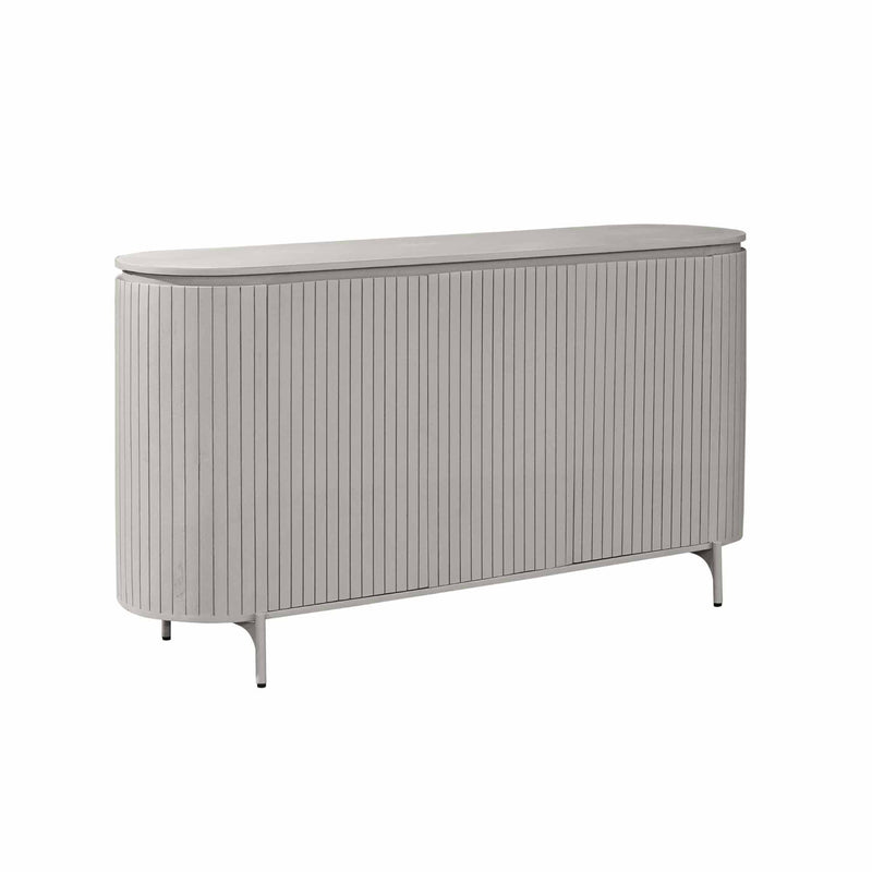 Sideboard Solana Taupe Mangoholz in 2 Größen