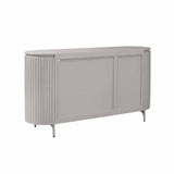Sideboard Solana Taupe Mangoholz in 2 Größen