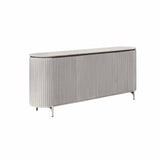 Sideboard Solana Taupe Mangoholz in 2 Größen