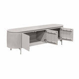 TV-Lowboard Solana Taupe Mangoholz in 2 Größen