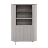 Wandschrank Solana Taupe Mangoholz 115 cm