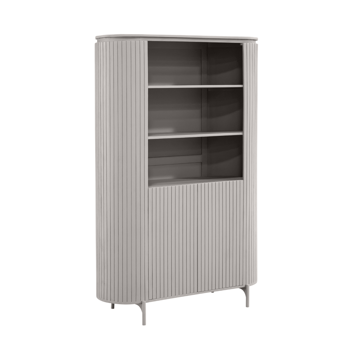 Wandschrank Solana Taupe Mangoholz 115 cm