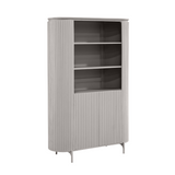 Wandschrank Solana Taupe Mangoholz 115 cm