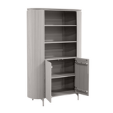 Wandschrank Solana Taupe Mangoholz 115 cm