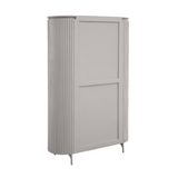 Wandschrank Solana Taupe Mangoholz 115 cm
