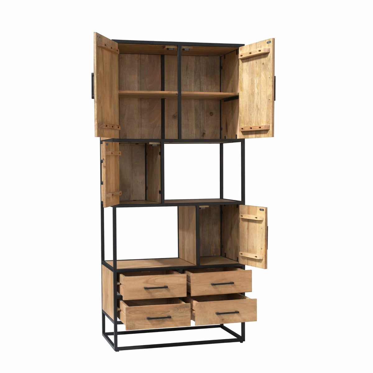 Regal Dakota Natur Mangoholz 90 cm