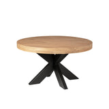 Couchtisch rund Dakota Natur Mangoholz 80 cm