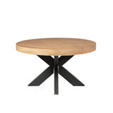 Couchtisch rund Dakota Natur Mangoholz 80 cm
