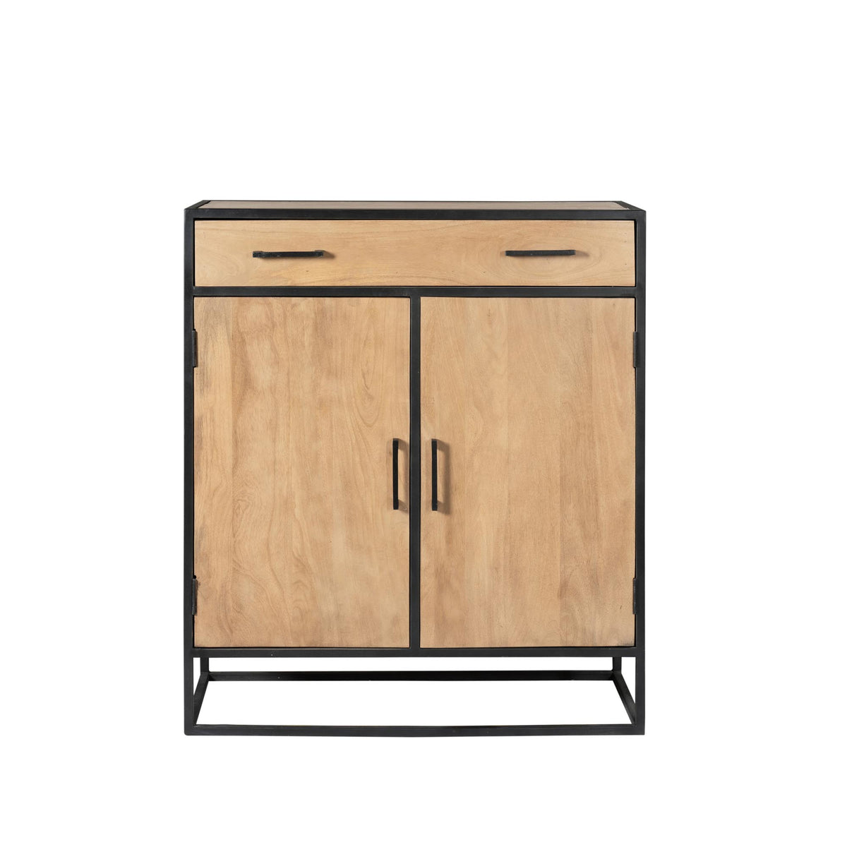 Kabinettschrank Dakota Natur Mangoholz in 2 Größen
