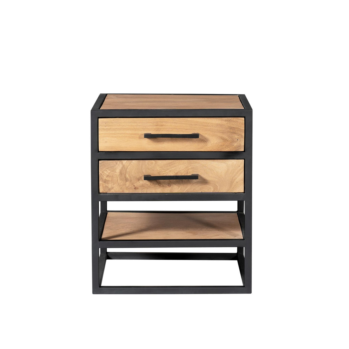 Nachttisch Dakota Natur Mangoholz 45 cm