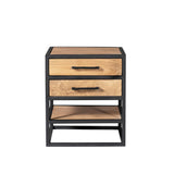 Nachttisch Dakota Natur Mangoholz 45 cm
