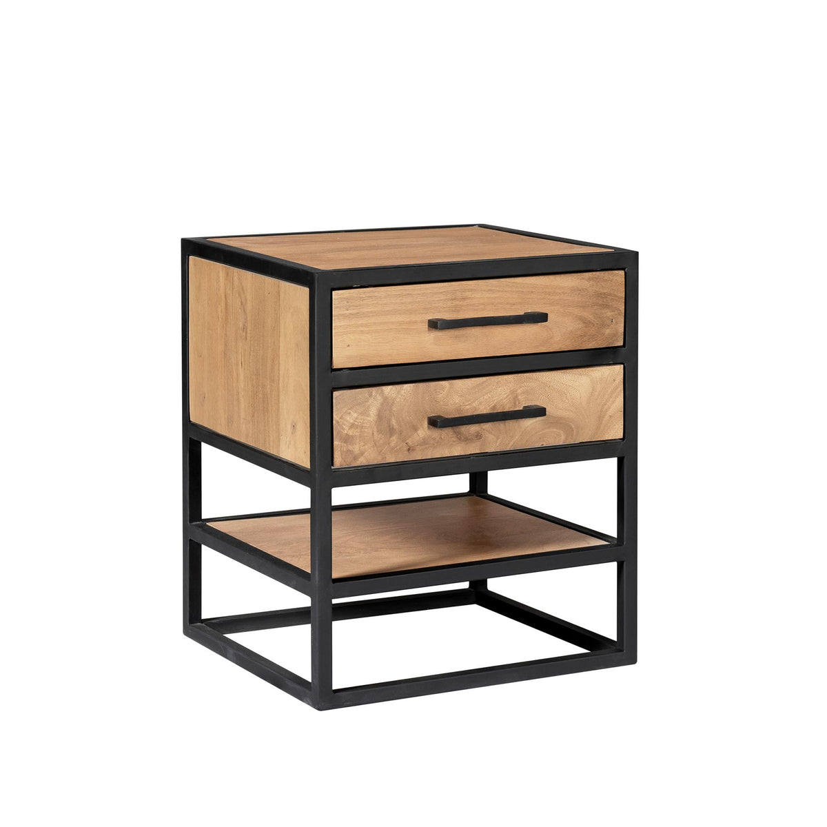 Nachttisch Dakota Natur Mangoholz 45 cm