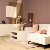 Couchtisch quadratisch Brussel Sand Mangoholz 80 cm
