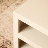Couchtisch quadratisch Brussel Sand Mangoholz 80 cm