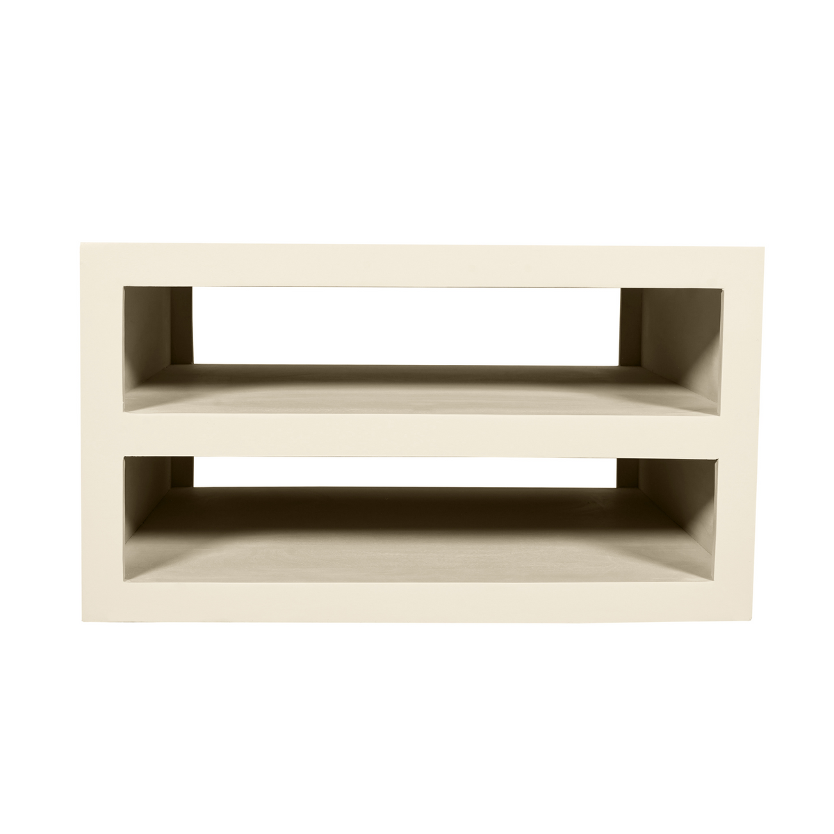 Couchtisch quadratisch Brussel Sand Mangoholz 80 cm