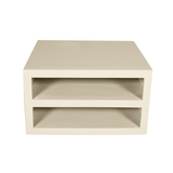 Couchtisch quadratisch Brussel Sand Mangoholz 80 cm