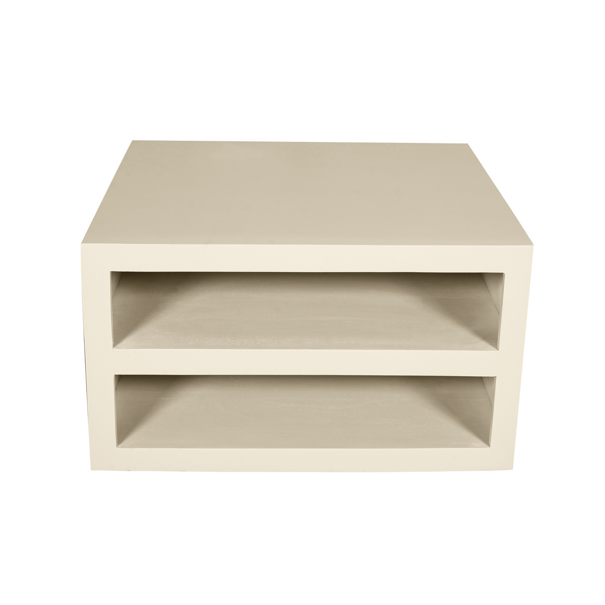 Couchtisch quadratisch Brussel Sand Mangoholz 80 cm