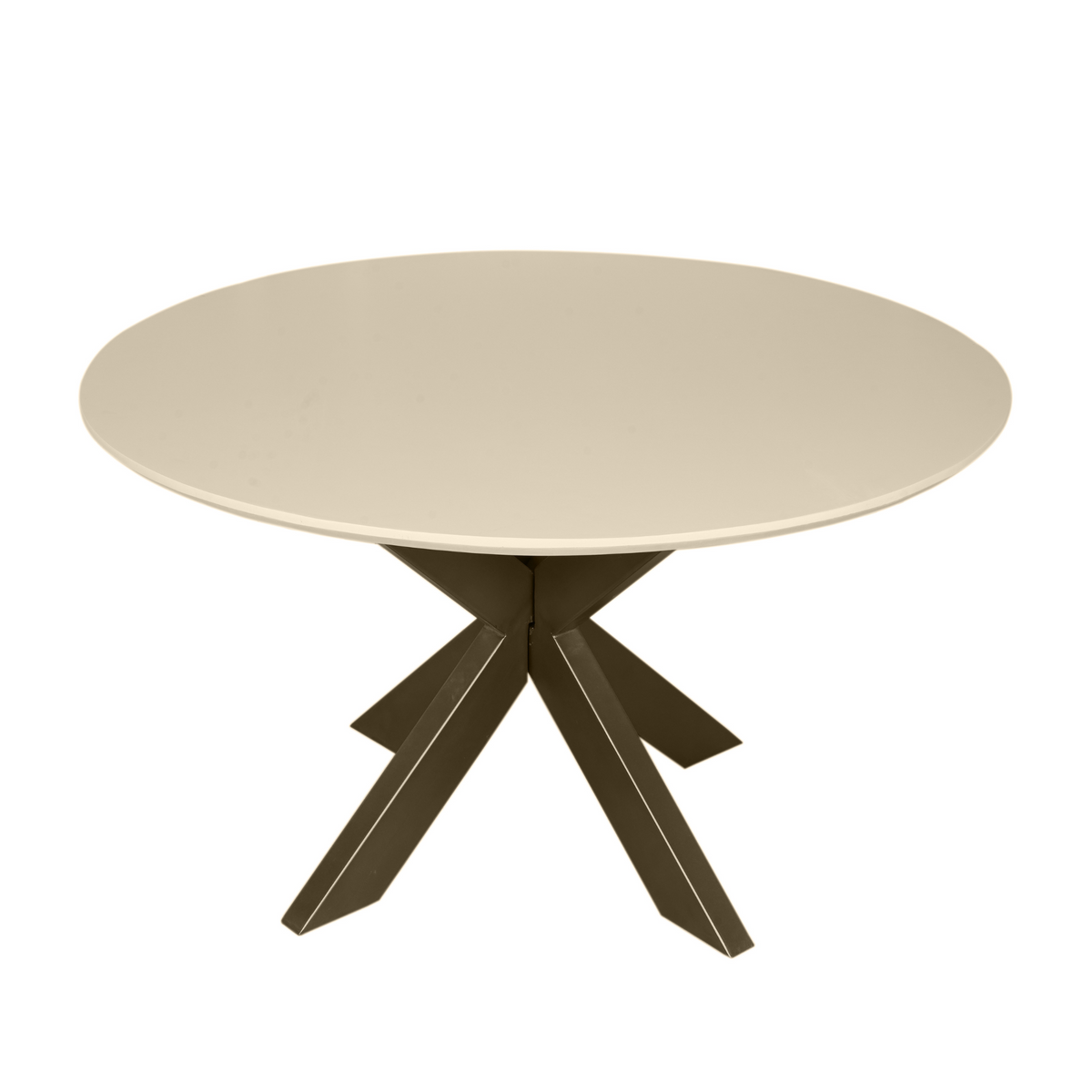 Esstisch rund Madison Sand Mangoholz 130 cm
