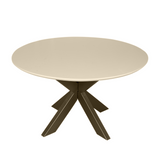 Esstisch rund Madison Sand Mangoholz 130 cm