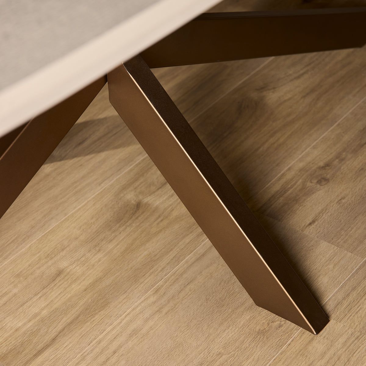 Esstisch dänisch oval Madison Sand Mangoholz in 3 Größen